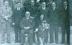 Llewellyn & Hannah, and their six sons in 1949