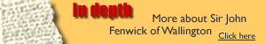 Link to Sir John Fenwick info